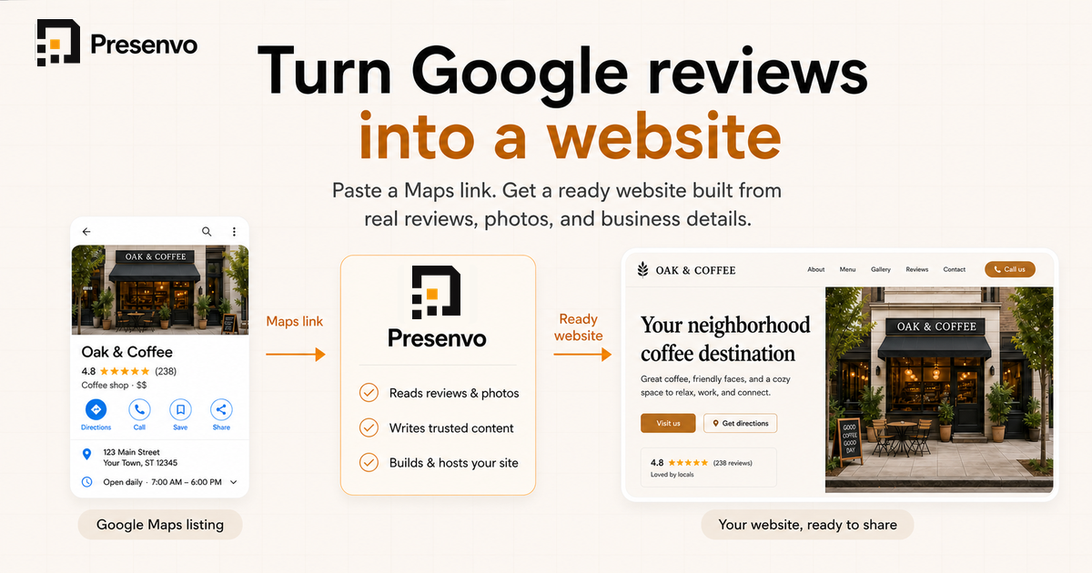 Presenvo — official preview image